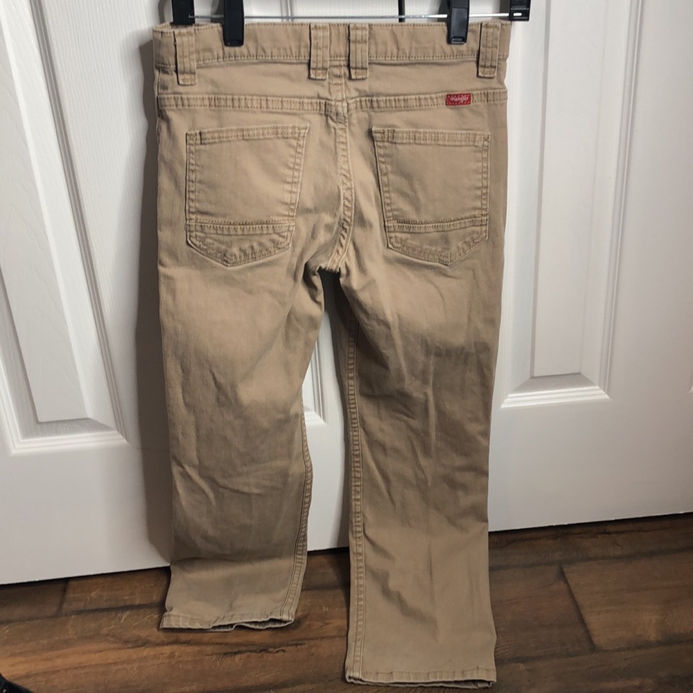Wrangler’s khaki jeans Boy’s size 12 Husky - Picture 5 of 7